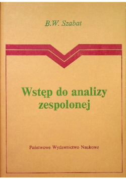 Wstęp do analizy zespolonej