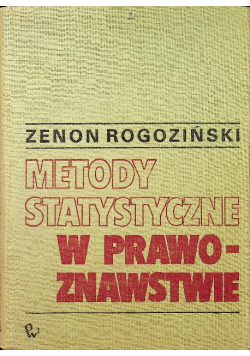 Metody statystyczne w prawoznawstwie