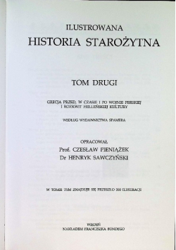 Ilustrowana historia starożytna Tom II
