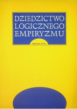 Dziedzictwo logicznego empiryzmu