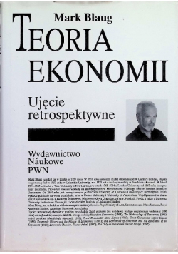 Teoria ekonomii Ujęcie retrospektywne