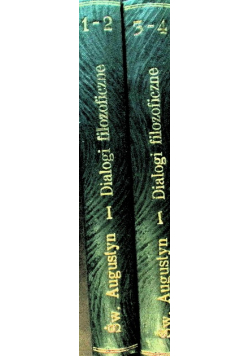 Dialogi filozoficzne Tom 1 do 4