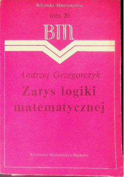 Zarys logiki matematycznej