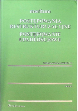 Meritum. Postępowania Restrukturyzacyjne