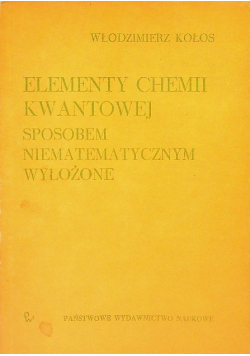 Elementy chemii kwantowej