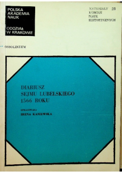 Diariusz Sejmu Lubelskiego 1566 roku