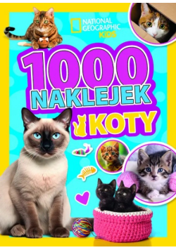 Koty National Geographic Kids 1000 naklejek