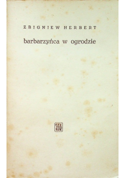 Barbarzyńca w ogrodzie