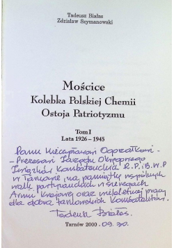 Mościce kolebka polskiej chemii ostoja patriotyzmu