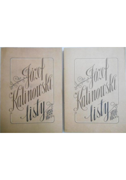 Listy 1856- 1877  Tom I  Część 1 i 2