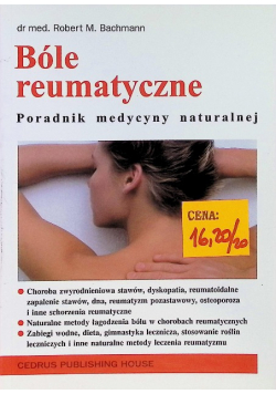 Bóle reumatyczne Poradnik medycyny naturalne