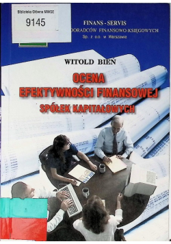 Ocena efektywności finansowej spółek kapitałowych
