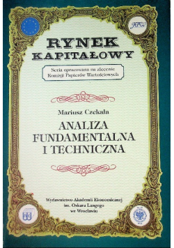 Rynek kapitałowy analiza fundamentalna i techniczna