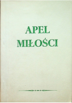 Apel miłości