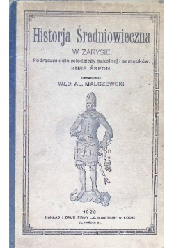 Historja Średniowieczna 1923 r.