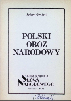 Polski obóz Narodowy