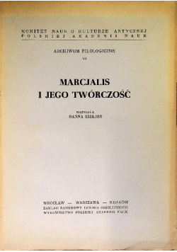 Marcjalis i jego twórczość
