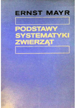 Podstawy systematyki zwierząt