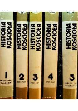 Historia kościoła Tom 1 do 5