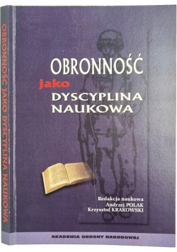 Obronność jako Dyscyplina Naukowa