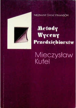Metody wyceny przedsiębiorstw