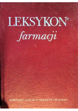 Leksykon farmacji