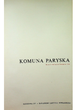 Komuna Paryska