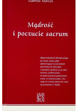 Mądrość i poczucie sacrum