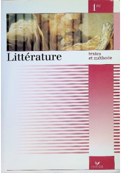 Litterature Textes Et Methode