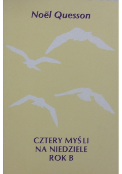 Cztery myśli na niedziele Rok B