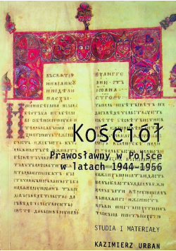 Kościół Prawosławny w Polsce 1944 1956