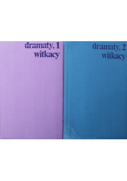 Witkacy Dramaty Tom 1 i 2
