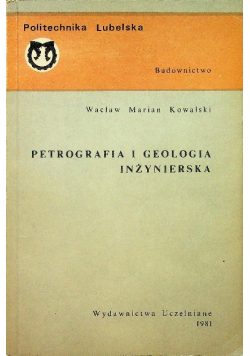 Geologia inżynierska i petrografia