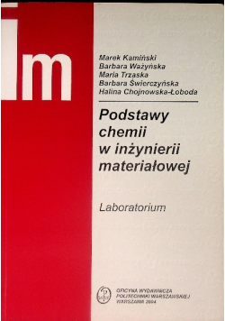 Podstawy chemii w inżynierii materiałowej