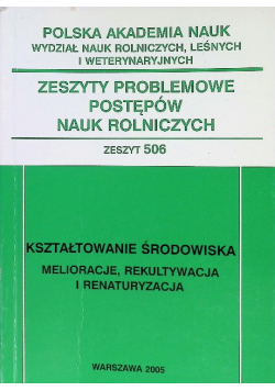 Zeszyty problemowe postępów nauk rolniczych Zeszyt 523