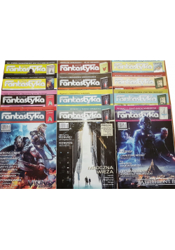 Miesięcznik NOWA FANTASTYKA 2017 Tom 1 do 12
