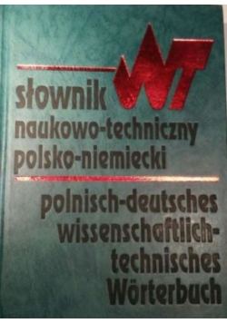 Słownik naukowo- techniczny polsko- niemiecki