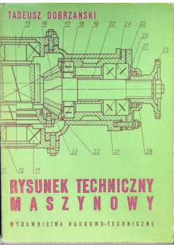 Rysunek techniczny maszynowy