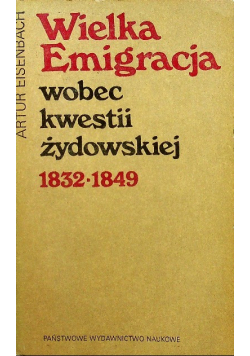Wielka emigracja wobec kwestii żydowskiej