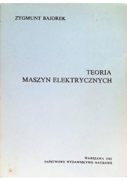 Teoria maszyn elektrycznych