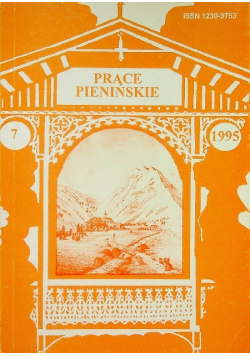 Prace pienińskie  7 1995