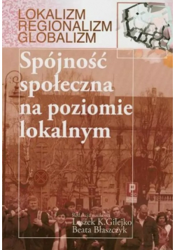 Spójność społeczna na poziomie lokalnym