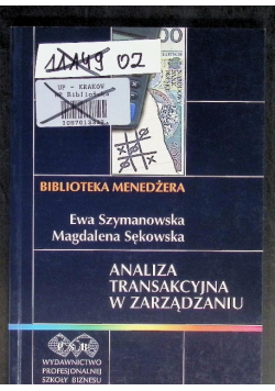 Analiza transakcyjna w zarządzaniu
