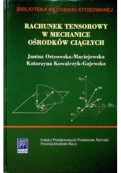 Rachunek tensorowy w mechanice