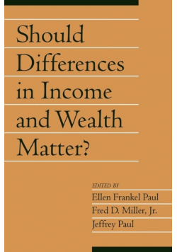 Should Differences in Income and Wealth Matter?