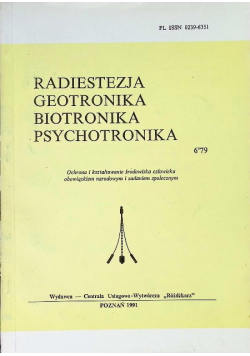 Radiestezja geotronika biotronika psychotronika Nr 6 / 91