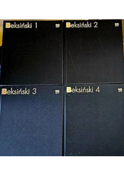 Beksiński Tom 1 do 4 w etui