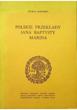 Polskie przekłady Jana Baptysty Marina
