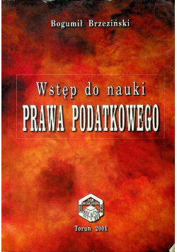 Wstęp do nauki prawa podatkowego