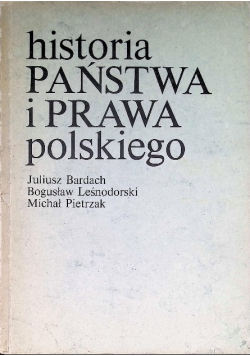 Historia państwa i prawa polskiego